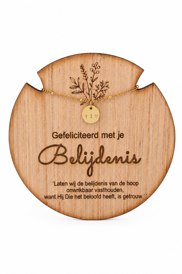 BELIJDENIS | Met gepersonaliseerd sieraad