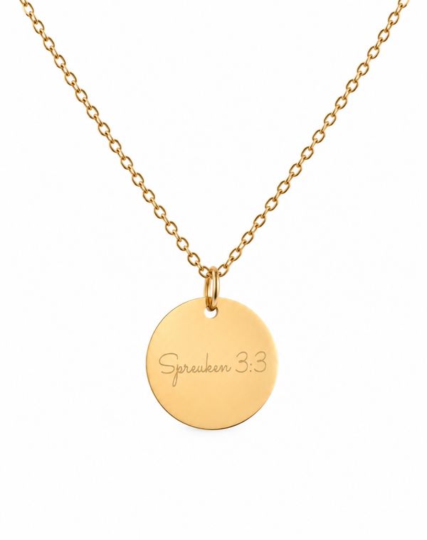 KETTING MET EIGEN TEKST