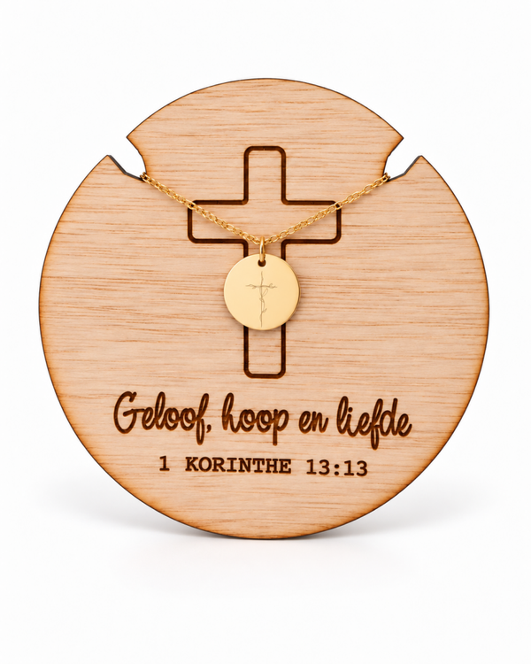 BORDJE GELOOF HOOP LIEFDE