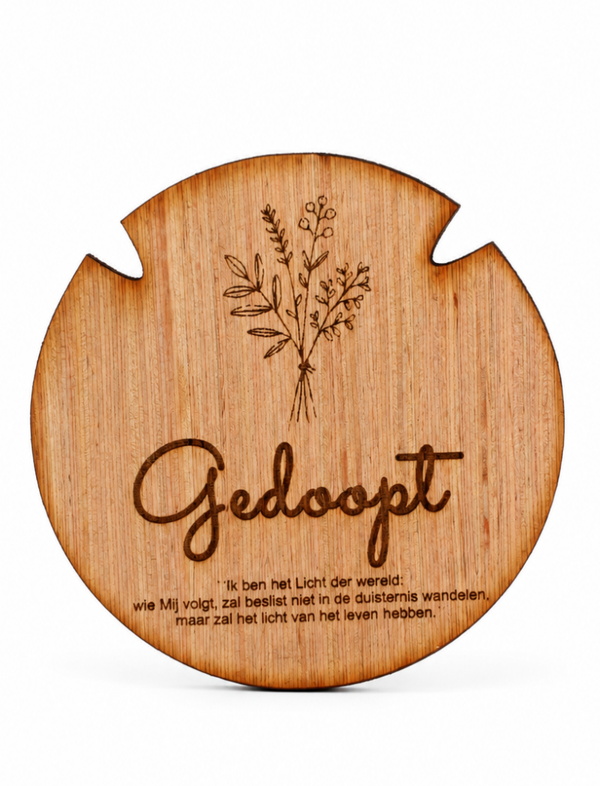 GEDOOPT BORDJE