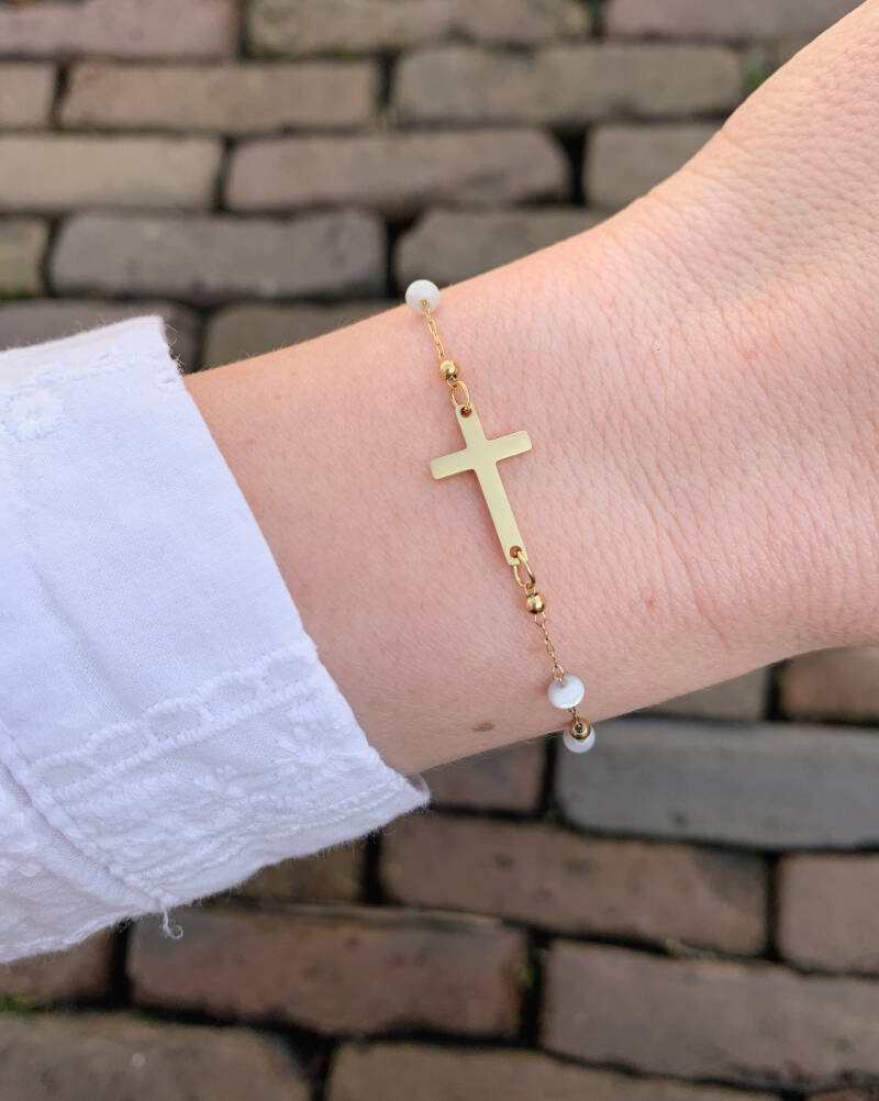 Sacrament van de doop Modern krussteekpatroon, relgeus voor knderen Sacrament van de doop Modern krussteekpatroon, relgeus voor knderen