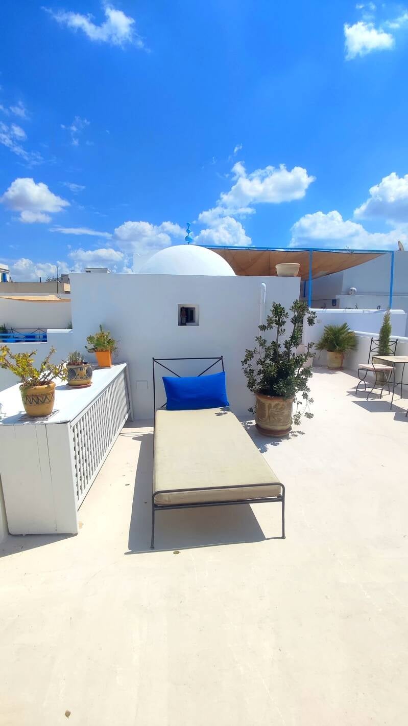 des transats pour se reposer