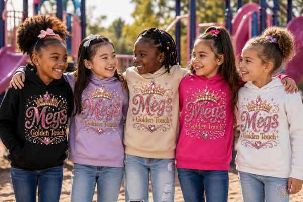 Megs Golden Touch™ Custom Princess Hoodies ✨