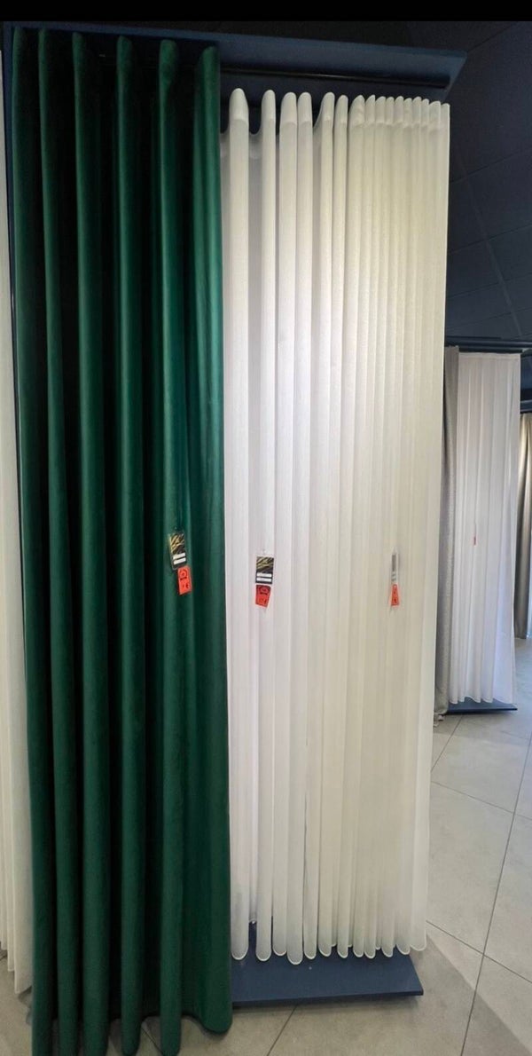 Tissu opaque Vert émeraude