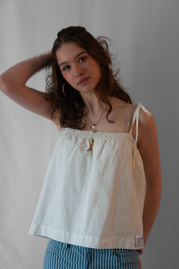 Babydoll Top White