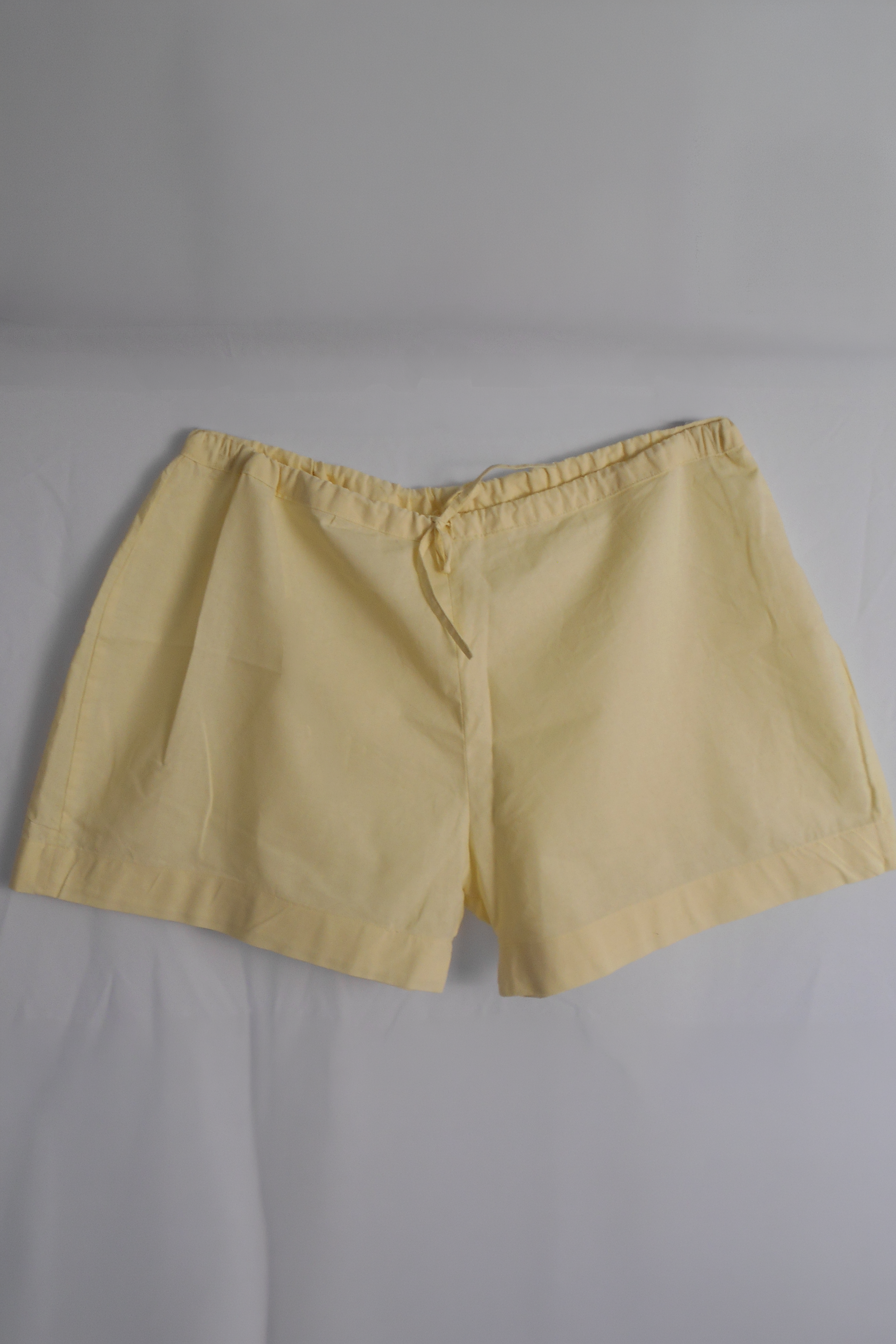 Cotton Shorts Yellow