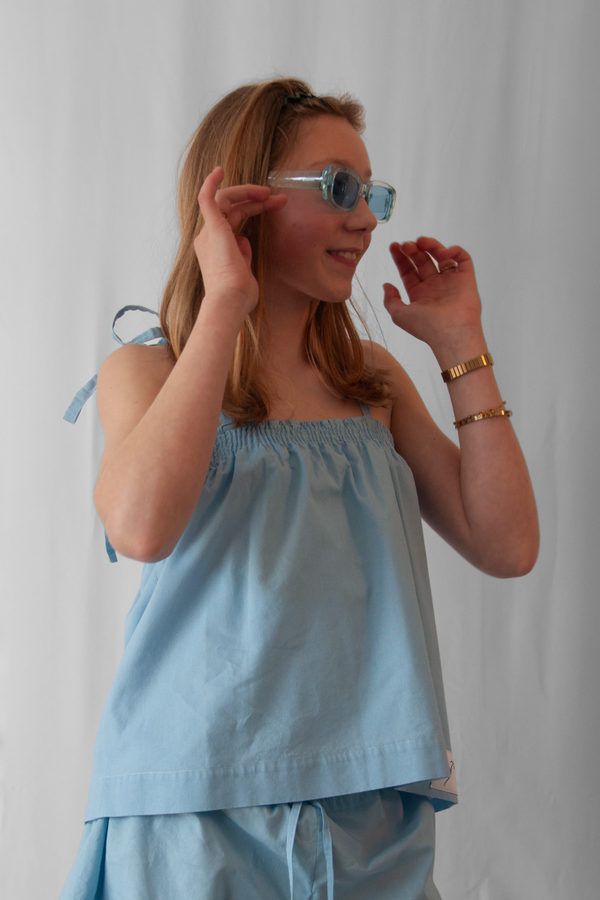 Babydoll Top Blue