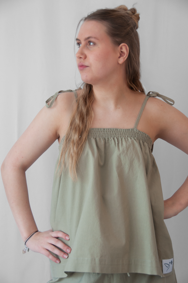 Babydoll Top Green