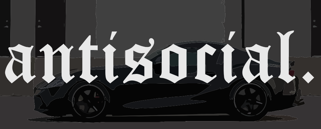 Antisocial. 2 sticker