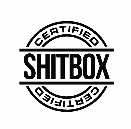 Certified Shitbox sticker