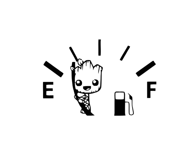 Groot Naftpijl sticker