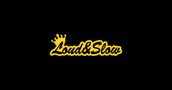 Loud & Slow sticker