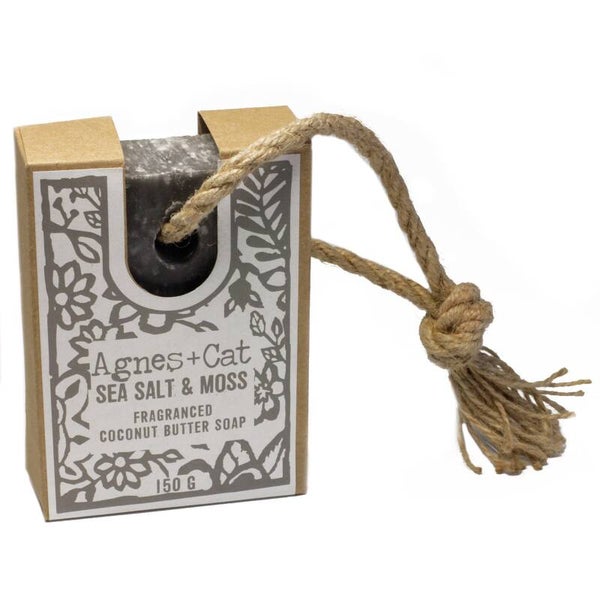 Sea Salt And Moss - Soap On A Rope