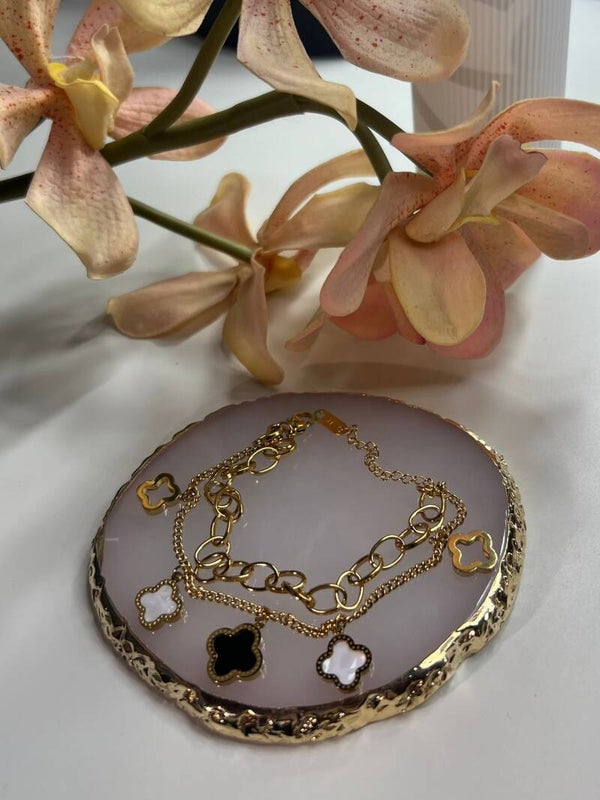 Bracelet Trèfles