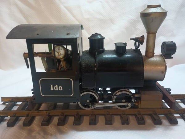 G scale live steam locomotive "Ida"