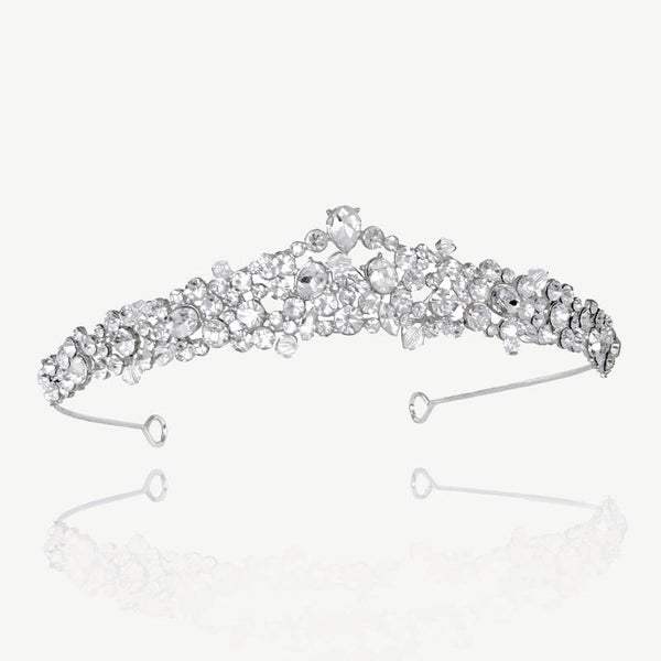 Cassandra Silver Bridal Tiara
