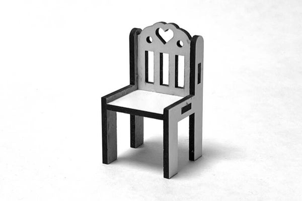 Stoel met hartje