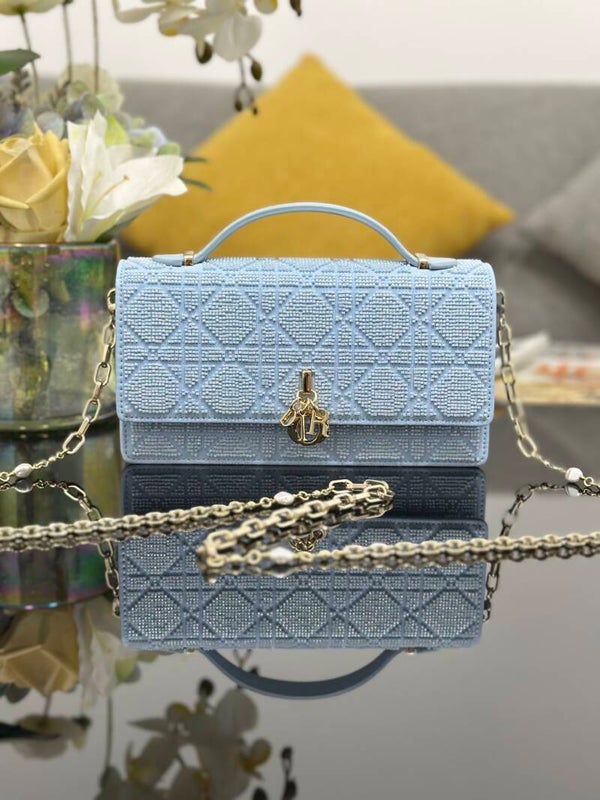 Miss Dior embroidered handbag