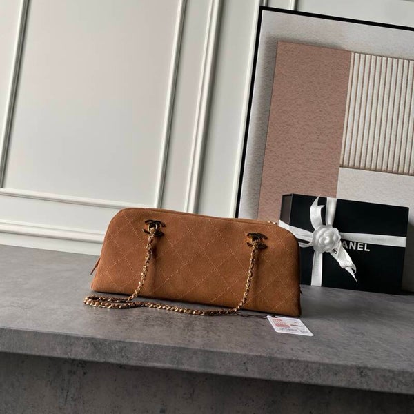 CHANEL AS6406 SUEDE BAG