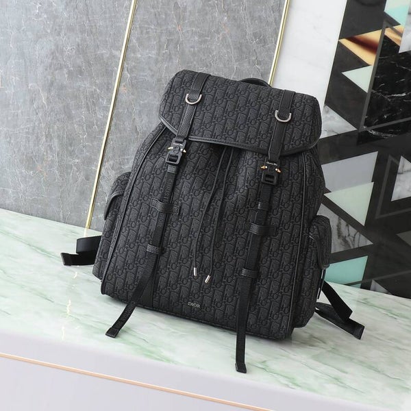 Dior hit the road backpack with flap