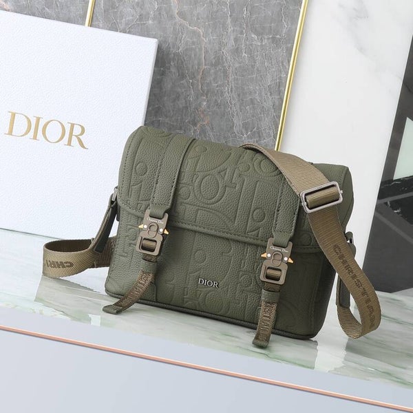 Dior Hit the Road Messenger Bag with Flap