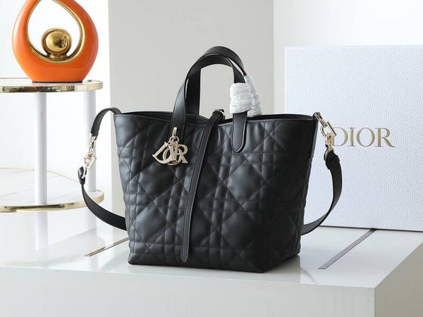 Medium Dior Toujours Vertical Tote Bag