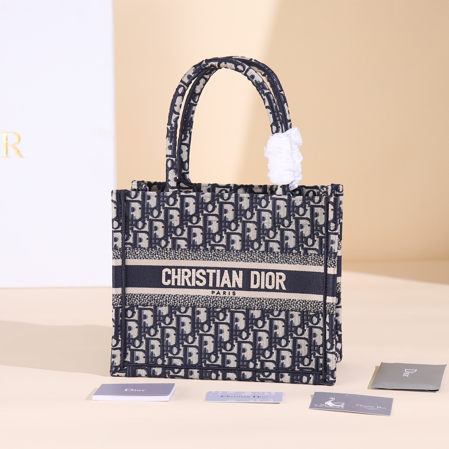 Small Dior Book Tote