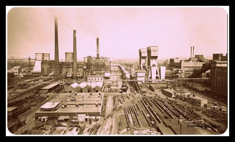 OVERZICHT STAATSMIJN MAURITS 1956.© Stm./www.gluckauf.nl
