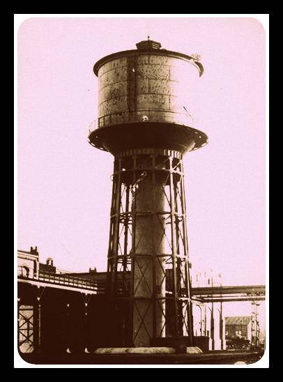  WATERTOREN STAATSMIJN EMMA 1948.© Stm./www.gluckauf.nl