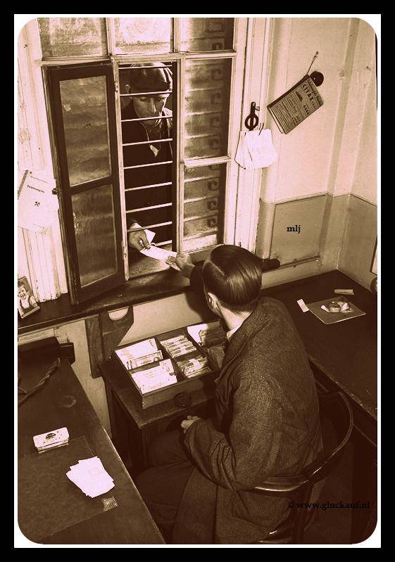  LOONDAG STAATSMIJN EMMA 1947.© Stm./www.gluckauf.nl