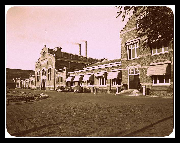  HOOFDGEBOUW STAATSMIJN EMMA 1948.© Stm./www.gluckauf.nl