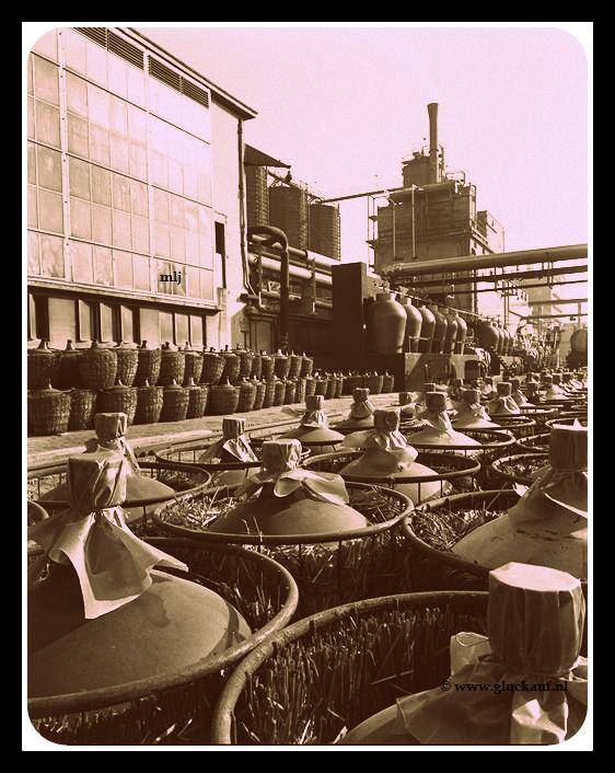 1950.SALPETERZUUR FABRIEK MET KRUIKEN SBB.© Stm./www.gluckauf.nl