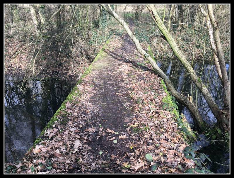 Kleine stuw van de voormalige schacht 4. © www.gluckauf.nl