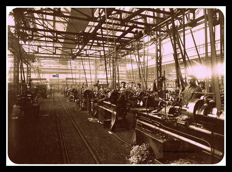  WERKPLAATS STAATSMIJN EMMA 1948.© www.gluckauf.nl