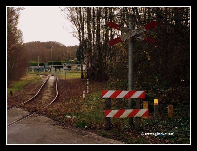 Spoor bij het voormalige Mijn Julia. © www.gluckauf.nl