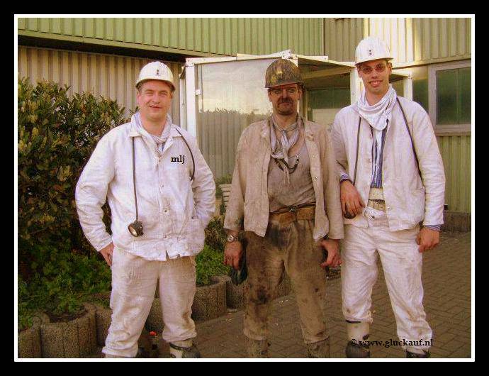 Hier staan we met een echter Koempel. © www.gluckauf.nl