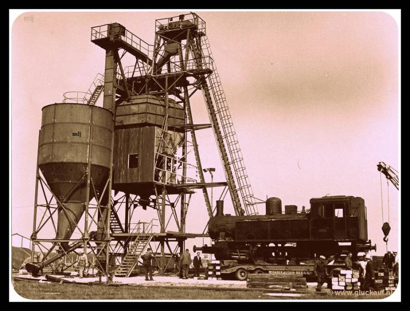 Betonfabriek van de Staatsmijn Beatrix.© www.gluckauf.