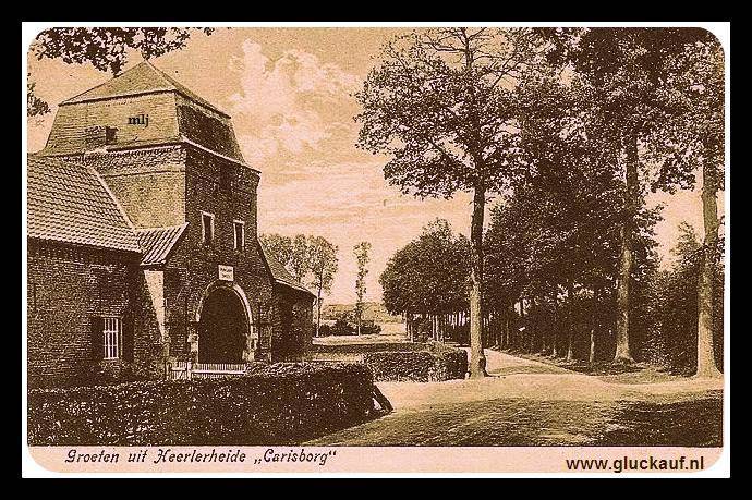 Fotokaart bruinkoolgroeve Carisborg. © www.gluckauf.nl