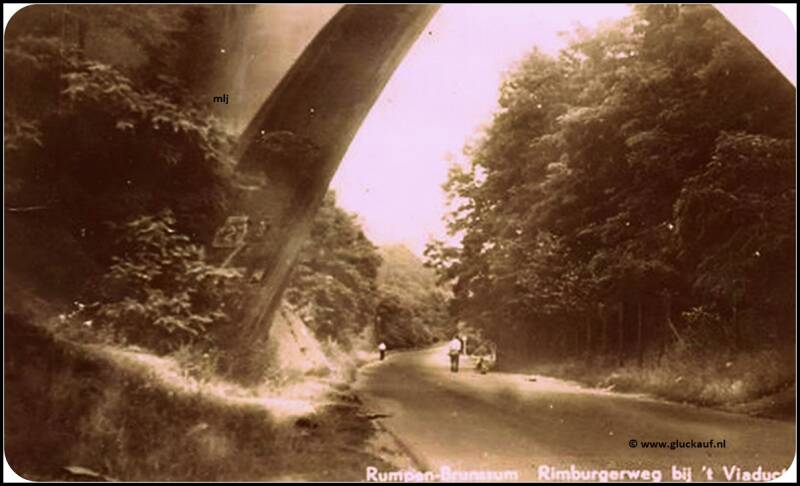 Brunssum Viaduct Rimburgerweg fotokaart.© E.Hager/www.gluckauf.nl