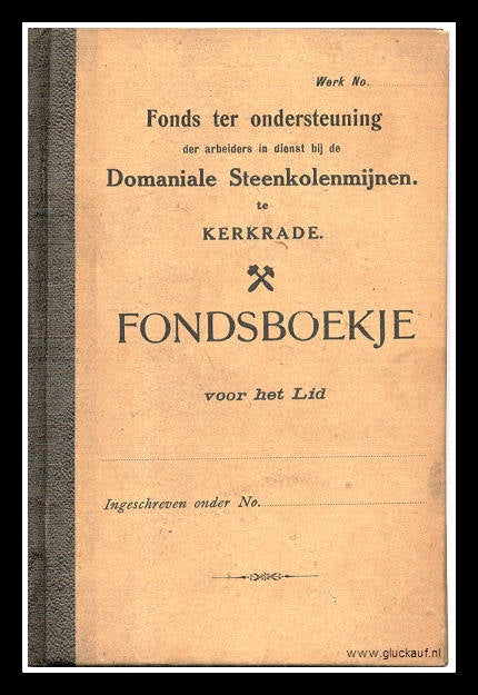 Fondsboekje Domaniale. © www.gluckauf.nl
