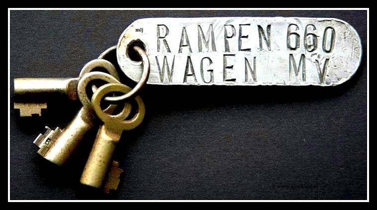 Sleutelbos van de Stm. Hendrik, van de Rampenwagen op de 660 meterverdieping. © www.gluckauf.nl