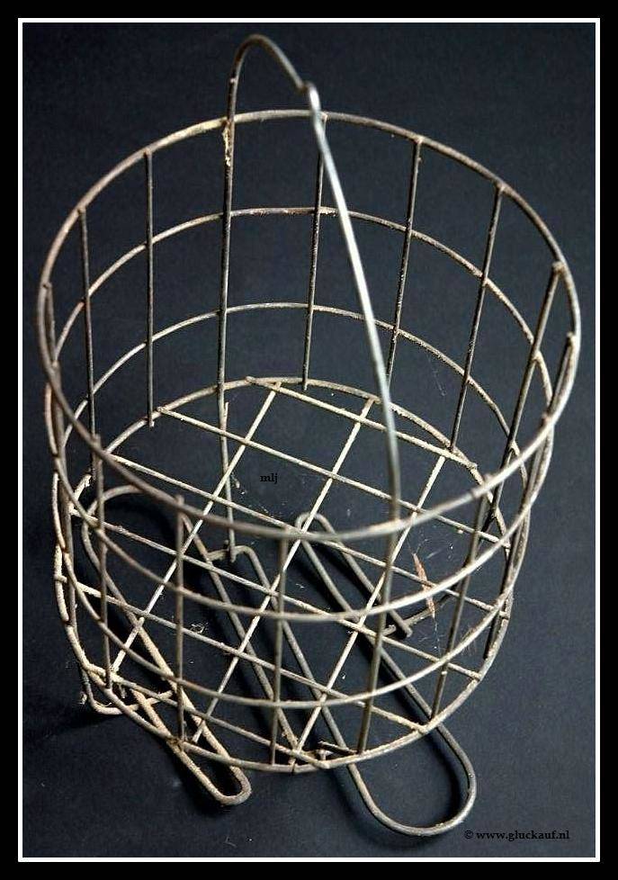 Kledingkorf afkomstig van de Oranje Nassau Mijn 3. © www.gluckauf.nl