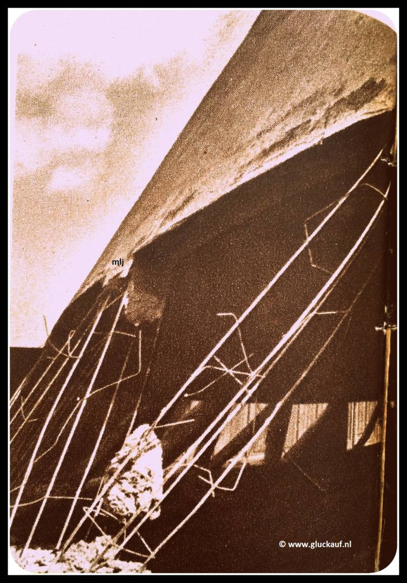 Na de eerste spring bleef de Koeltoren staan. © Driessen/www.gluckauf.nl