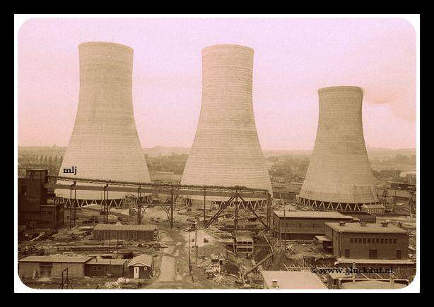 NIEUW! Koeltorens van O.N I 1952-1953. © N.Jesse./www.gluckauf.nl