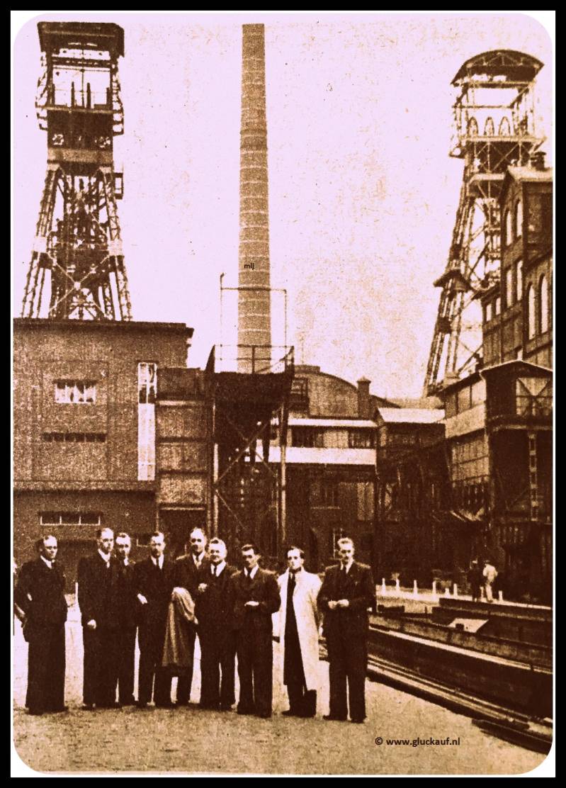 Gekozen Ring van de Mijn Willem-Sophia 1948.© Driessen/www.gluckauf.nl