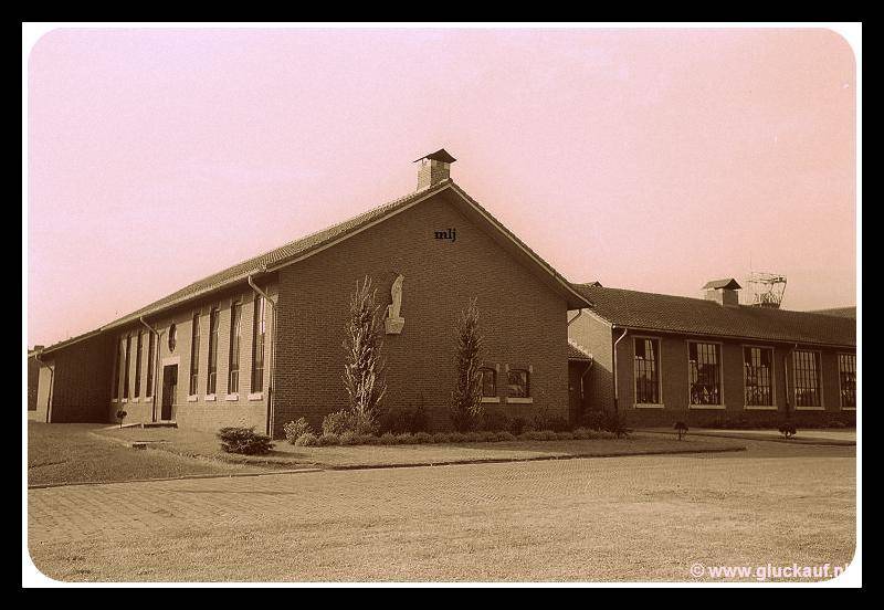 Ondergrondse Vakschool van de ON 1, 1952-1953.© Jesse./www.gluckauf.nl