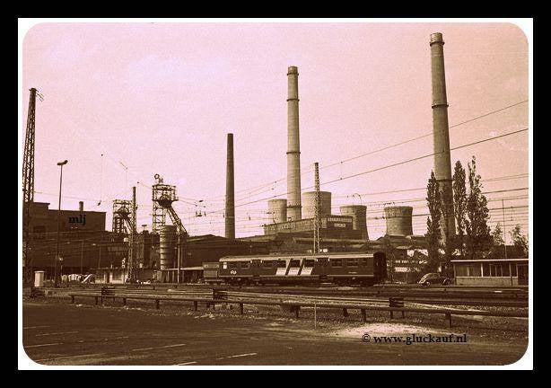O.N 1 met spoorweg emplacement 1976.© www.gluckauf.nl