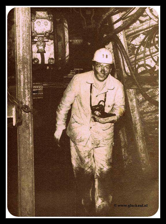  Prins Claus op bezoek in de Mijn Julia 1968. © www.gluckauf.nl