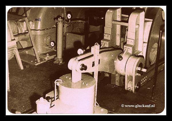 NIEUW! Rem van een ophaalmachine van een tussen schacht op de O.N.2 mijn.© www.gluckauf.nl