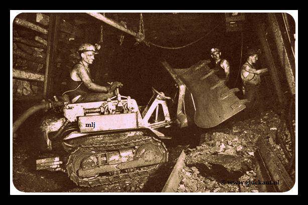  Scoma perslucht laadwagen in een afvoerpijler van de Mijn Julia. © www.gluckauf.nl